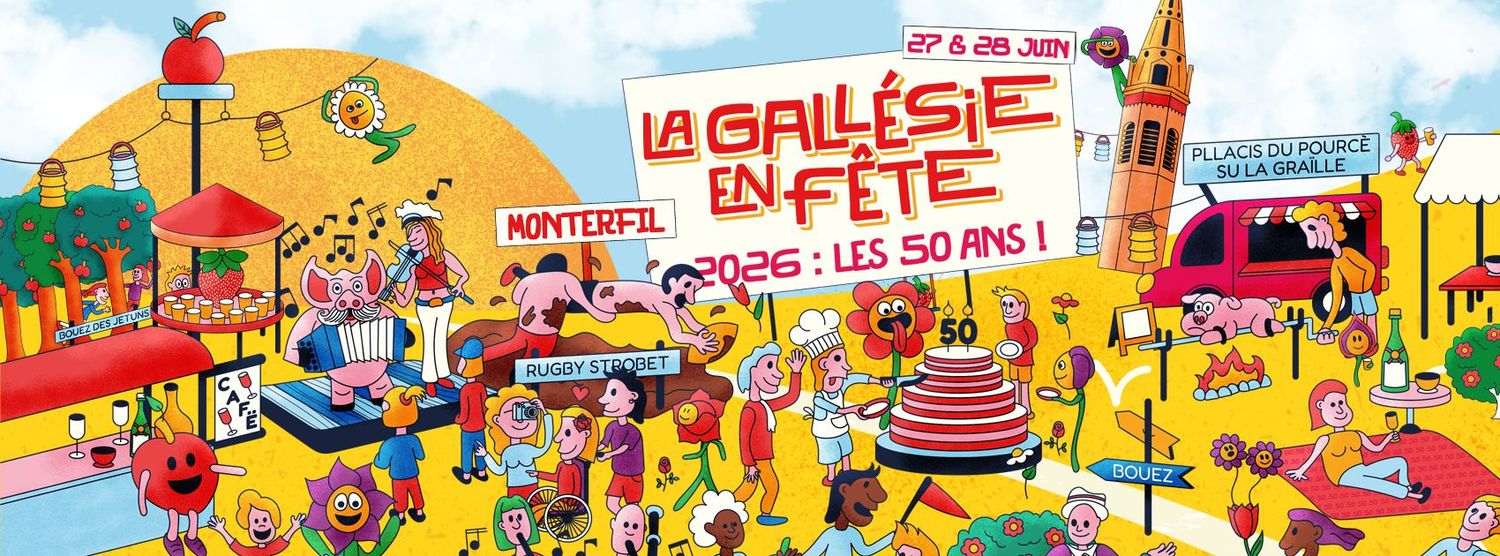 Bannière Gallésie en Fête 2026